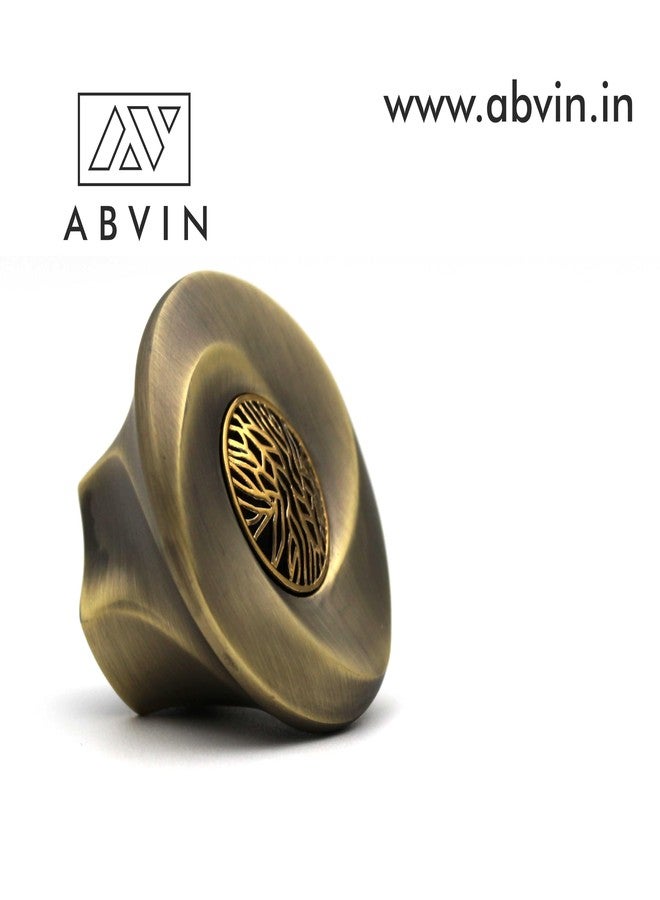 ABVIN مقابض دائرية فاخرة من الذهب العتيق من ABVIN، مقابض سحب للأثاث والخزائن والأدراج (قطعة واحدة) - Image 4
