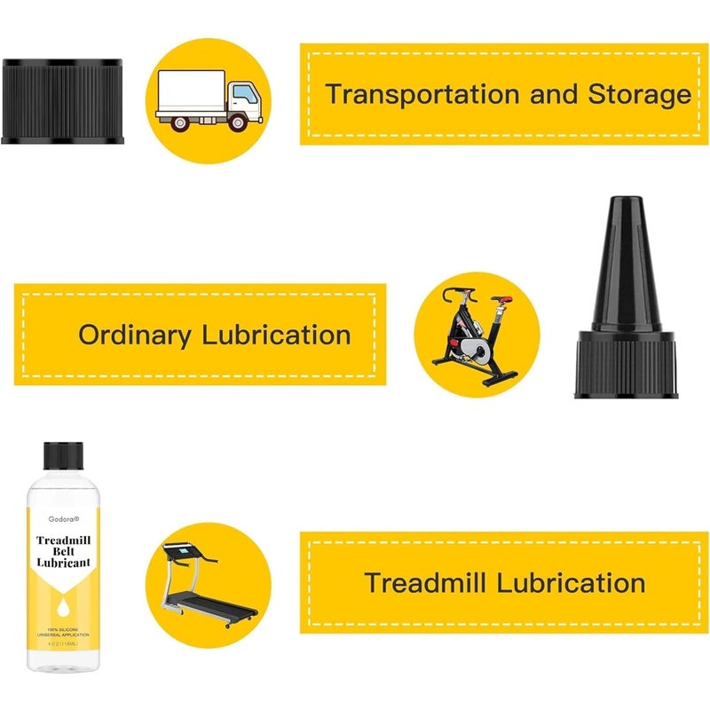 Godora Premium 100% Silicone Lube 4 Ounces for Treadmill Belt Lubrication, Easy to Apply Lubricant Oil, Suitable for Nearly All Type of Treadmills - Image 4