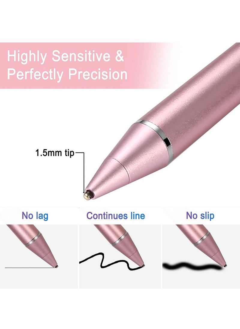 Active Stylus Pens for Touch Screens, Digital Stylish Pen Pencil Rechargeable Compatible with Most Capacitive Touch Screens - Image 2