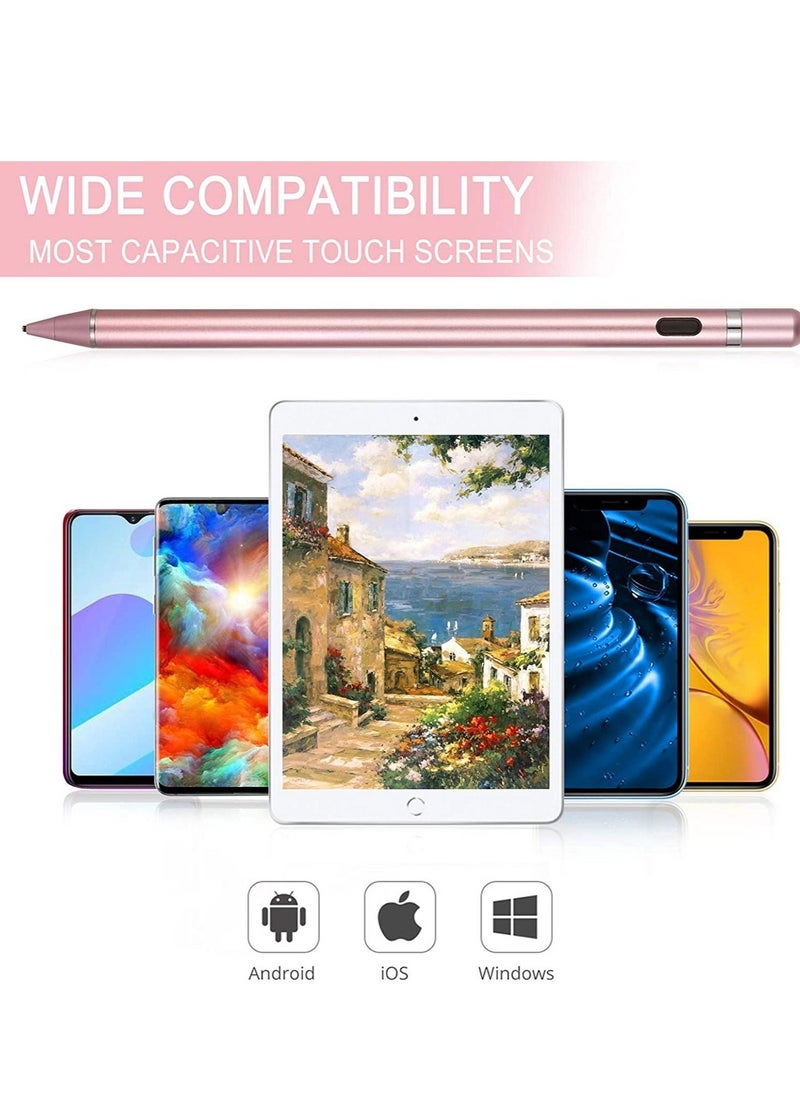 Active Stylus Pens for Touch Screens, Digital Stylish Pen Pencil Rechargeable Compatible with Most Capacitive Touch Screens - Image 5