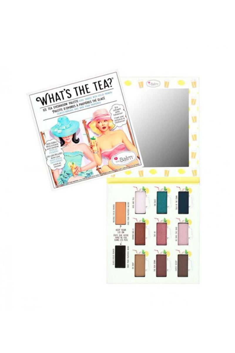 theBalm What Is The Tea Eyeshadow Palette, Multi-Color, 9g