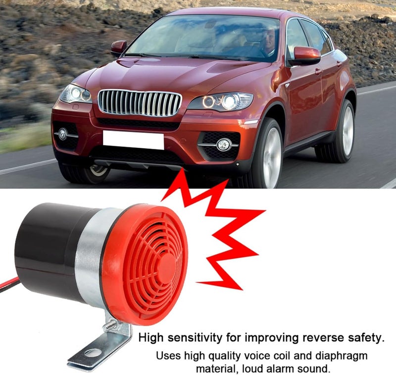 Dioche Car Revers105dB Car Reversing Alarm | Durable ABS Construction | High Sensitivity Backup Buzzer for Enhanced Safety | Easy Install & Universal Fit - Image 2