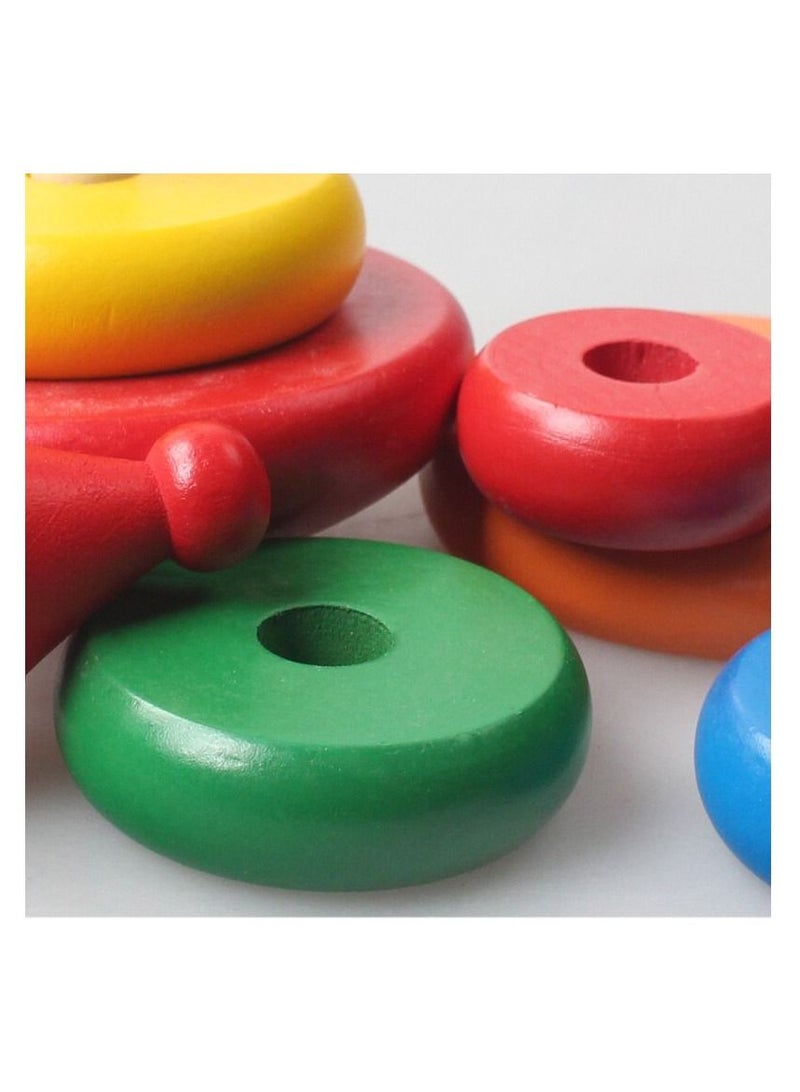 Rainbow Tower Ring Stacking Block - Image 4