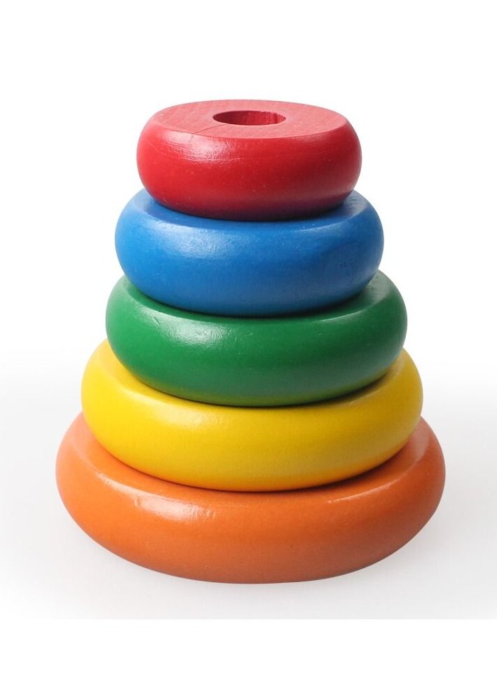 Rainbow Tower Ring Stacking Block - Image 3