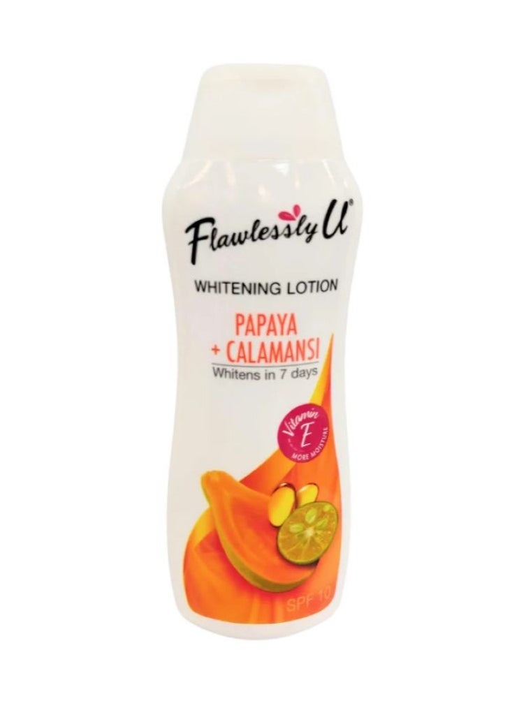 Flawlessly U Whitening Lotion SPF10 Papaya + Calamansi - pzsku/ZD1316A888A0F2F2F101EZ/45/_/1695224502/50e04d27-6512-432f-9ce2-0909b2ccc062