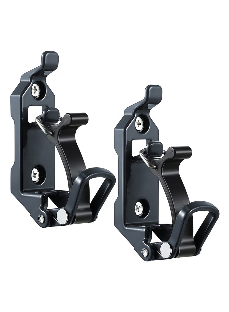 SYOSI Mount for Roof Rack, Metal Rubber Clamps, Wall Mounting Brackets, Shovel Holder Clamp Wall Mount Kit Car Accessories for Roof Rack, Boats, Military Equipment, Axe, Patent Protection - Image 1