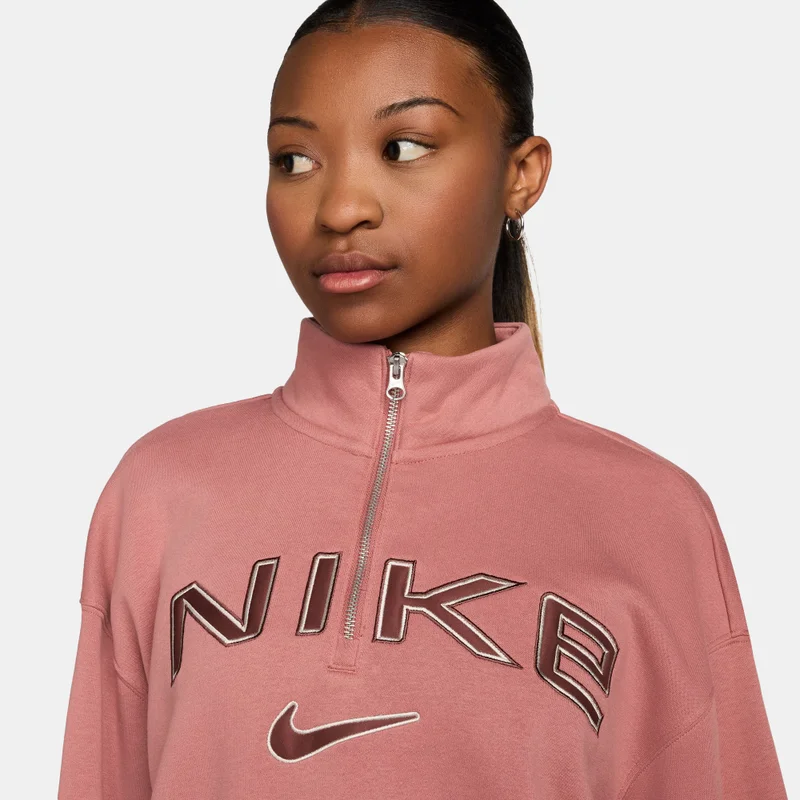 Nike Women's Sportswear Phoenix Fleece 1/4-Zip Top