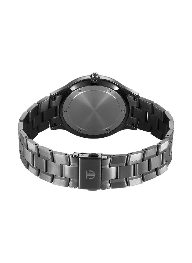 TITAN Men Analog Display Watch With Gun Stainless Steel Strap - 90142QM06
