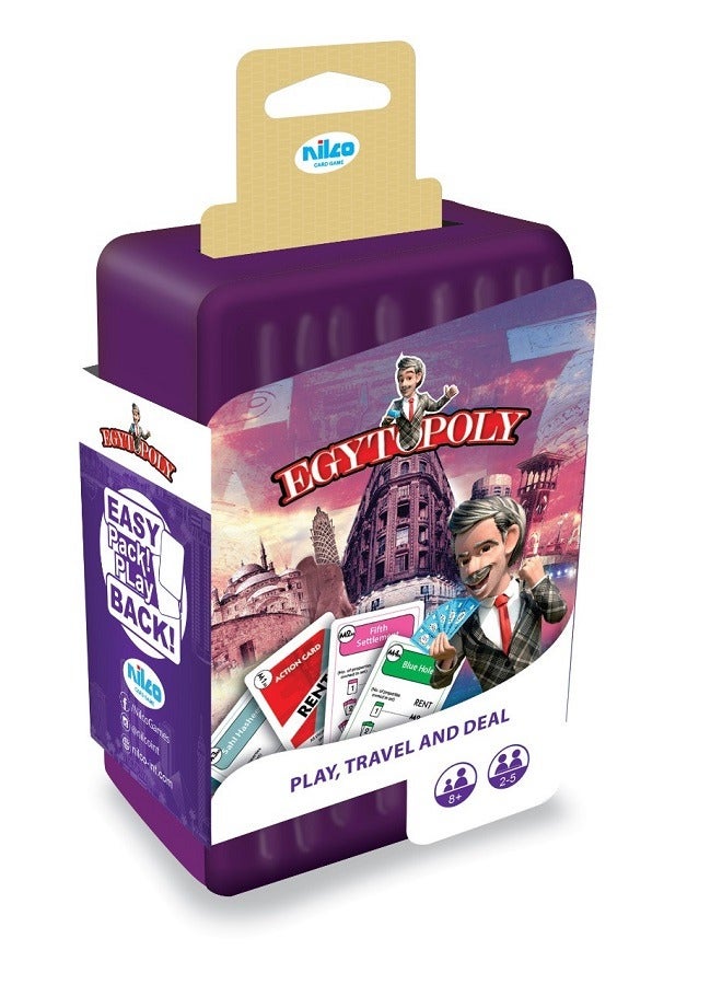 Egytopoly (Plastic Box) - Card Game By Nilco