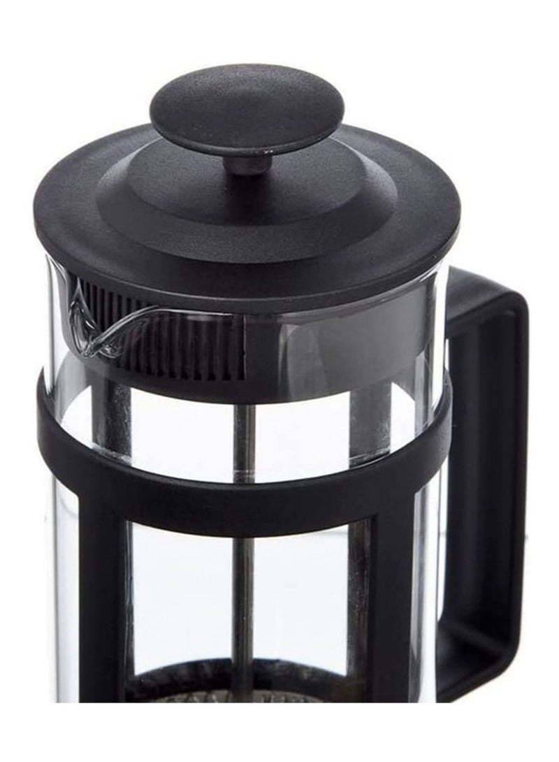 Gonice French Coffee Press And Tea Makers with Premium High Borosilicate Glass Carafe 304 Grade Stainless Steel Durable Plastic Frame 600ml - Image 3