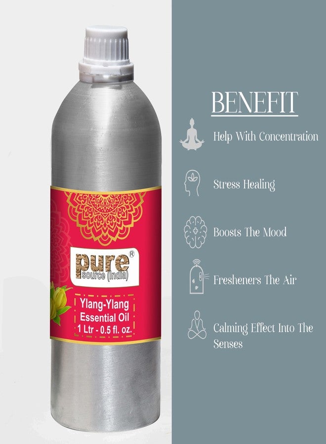 Pure Source India Ylang-Ylang Essential Oil (1L) - Image 5