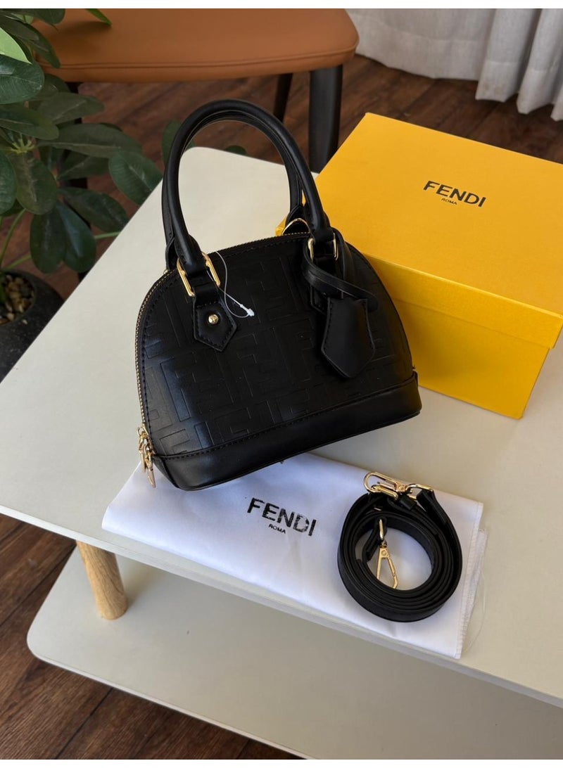 A stylish and simple women's handbag by Fendi
