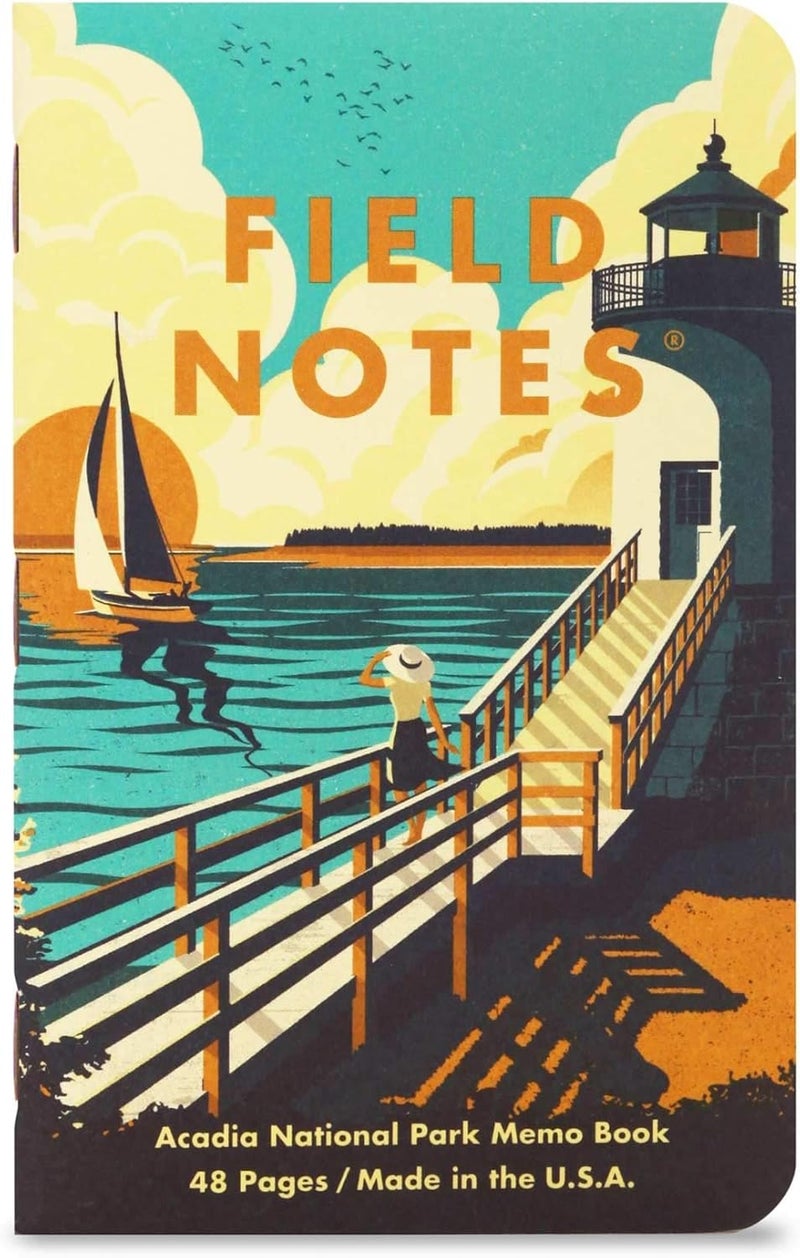Field Notes : National Parks Series (Series A - Yosemite, Acadia, Zion) - Graph Paper Memo Book 3-Pack - 3.5 x 5.5 Inch - Image 3