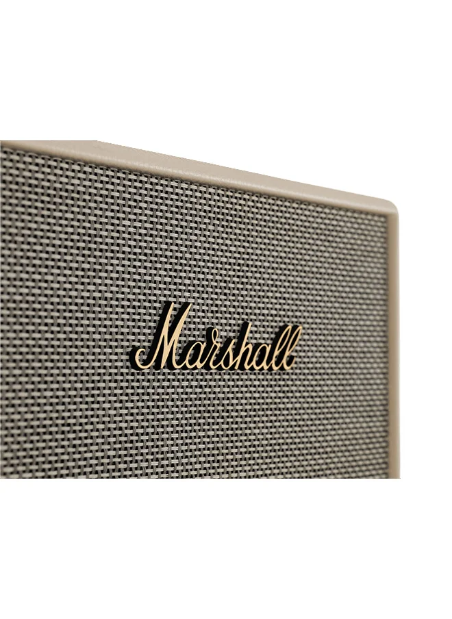 مارشال Acton III 60W Premium Home Wireless Speaker with Bluetooth 5.2 and Multiple Inputs - Enjoy signature Marshall sound | Cream