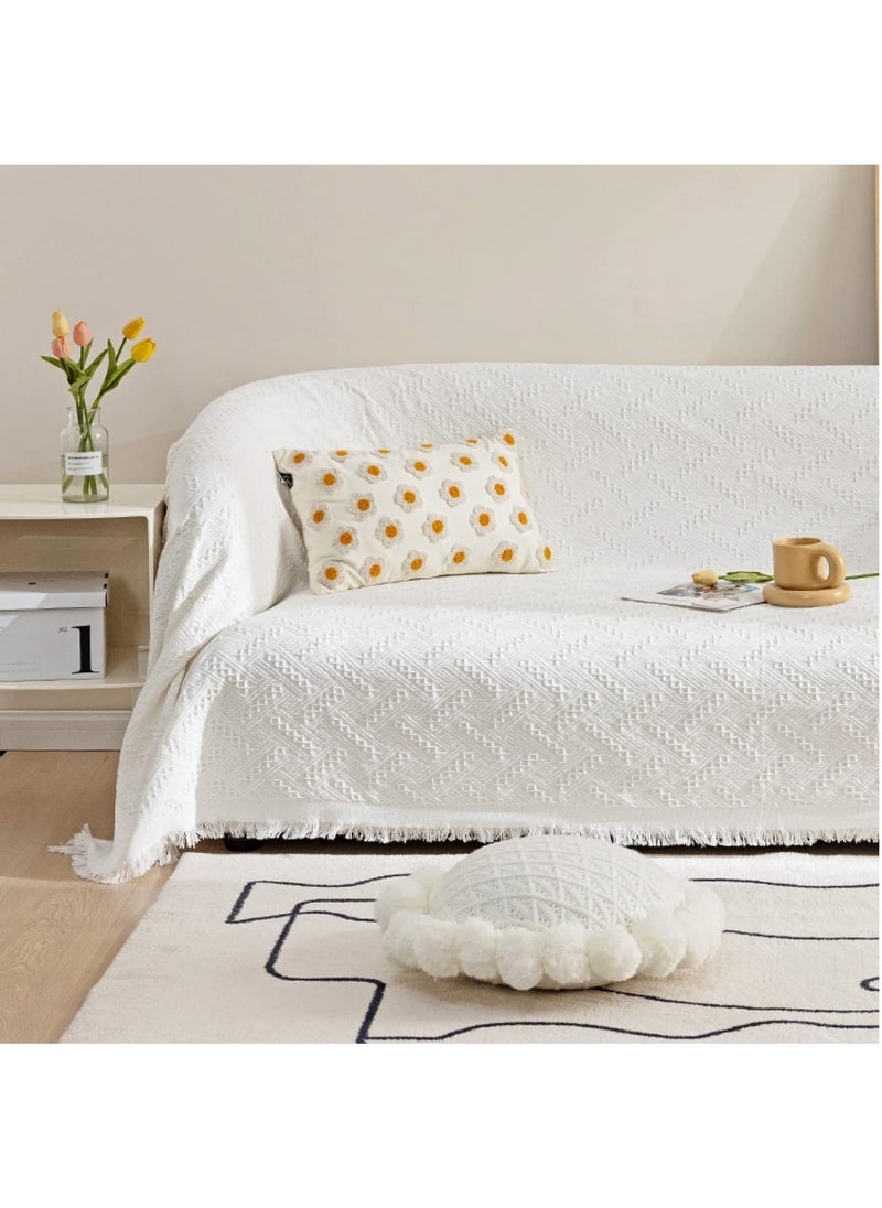 FASHION HOME Couch Cover Sheet Blanket Furniture Decoration Sofa Slipcovers Sectional Protector  - Image 1