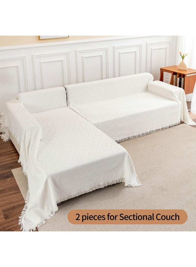 Couch Cover Sheet Blanket Furniture Decoration Sofa Slipcovers Sectional Protector