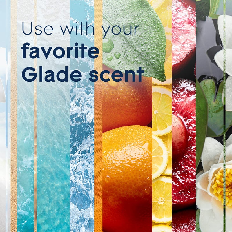 Glade حامل بخاخ معطر هواء أوتوماتيكي من غلاد، للمنزل والحمام، 1 قطعة - Image 3