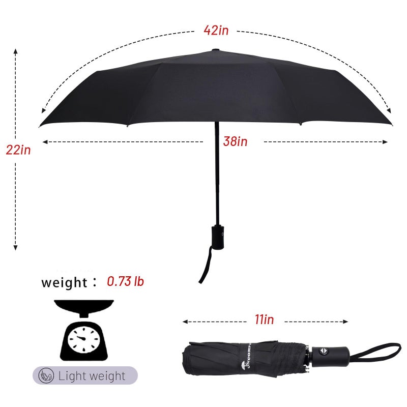 SY COMPACT Travel Umbrella Windproof Automatic Umbrellas Small Compact UV Sun Protection Factory Outlet Umbrella - Image 4