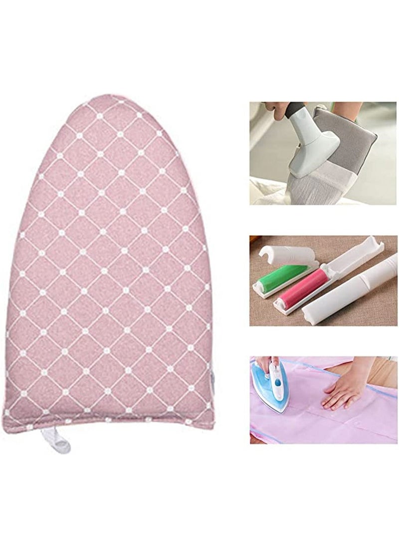 ULHYC Ironing Gloves for Clothes Steamer Anti Steam Glove, Heat Resistant Small Ironing Board for Handheld Steamer, Waterproof Ironing Mitt with Finger Loop, Garment Steamer Accessories  - Image 3