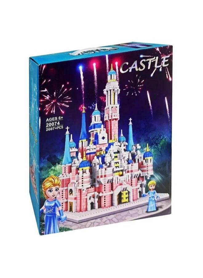 Pink Dream Princess Castle – 2607-Piece Frozen-Style Building Set - Image 2