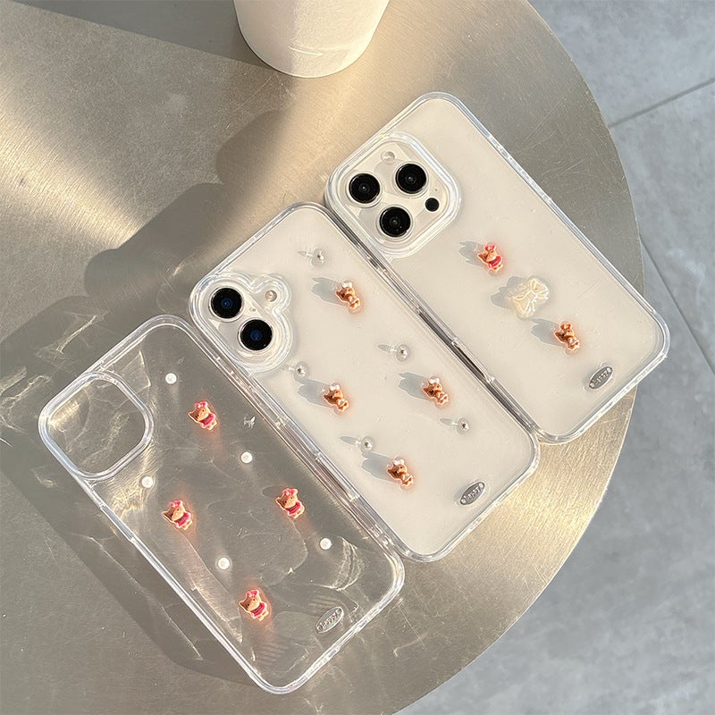 Japanese-Style Ins Cartoon Kt Suitable for Apple 16 Pro Max Phone Case iPhone 15 Transparent Female Model 14 - Image 4