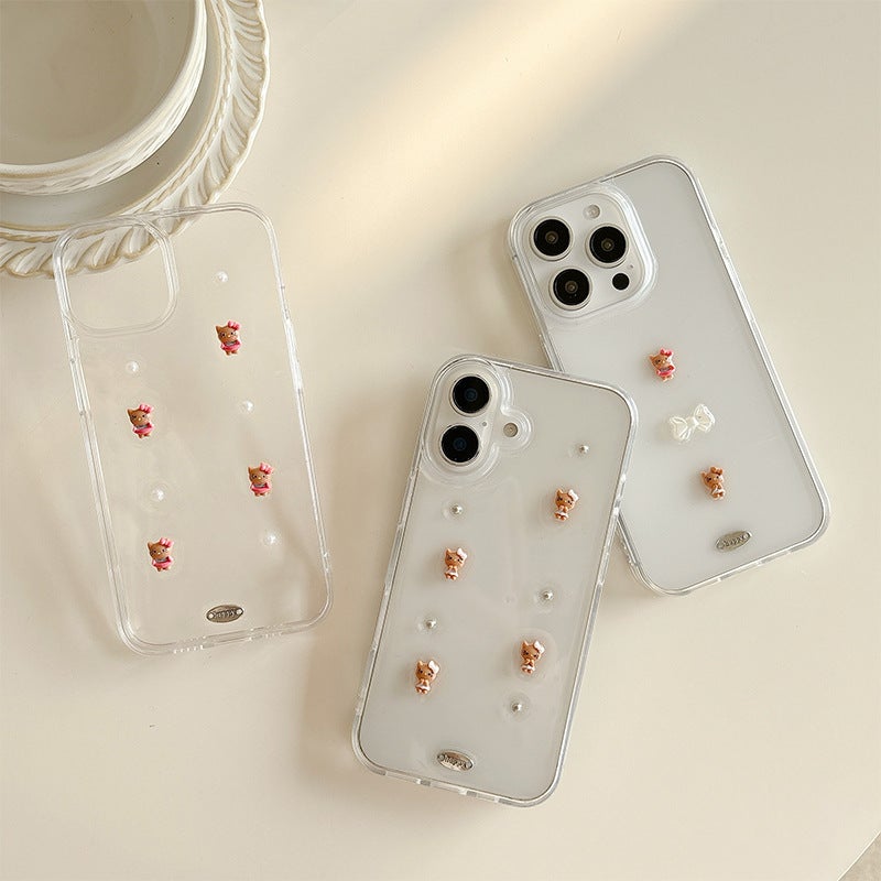 Japanese-Style Ins Cartoon Kt Suitable for Apple 16 Pro Max Phone Case iPhone 15 Transparent Female Model 14 - Image 2