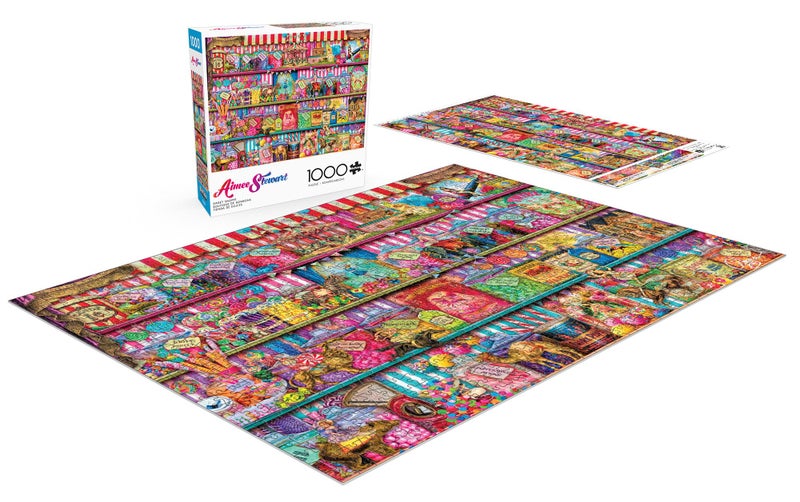 Buffalo Games - Aimee Stewart - Sweet Shoppe - 1000 Piece Jigsaw Puzzle for Adults -Challenging Puzzle Perfect for Game Nights - Finished Size is 26.75 x 19.75 - Image 4