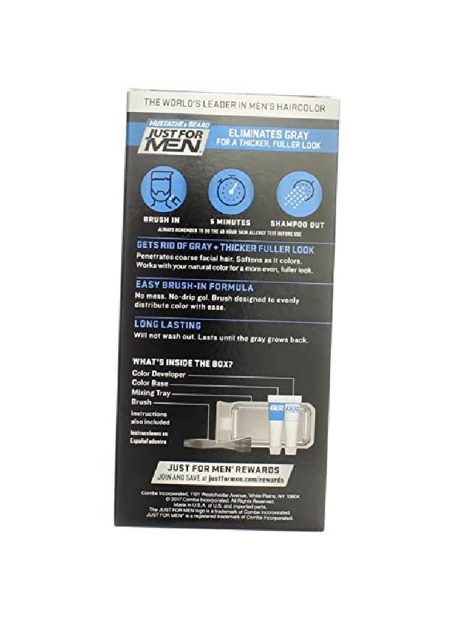 Just For Men Color Gel Mustache/Beard/Sideburns 95 Mediumdark Brown - Image 5