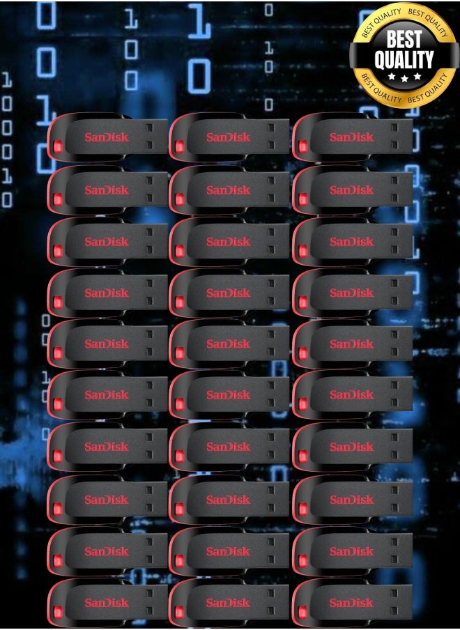 Sandisk 30 Pieces 32GB Cruzer Blade Usb Flash USB2.0  - Image 1
