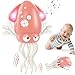 AOTIBO Baby Dancing Octopus Toy for 1 2 3 4 5 Year Old Boy Girl Baby Tummy Time Electric Crawling Octopus Toys 1218 Months Dancing Squid Toy for Walking Toddlers Kids 1st Birthday Gifts Pink - Image 3