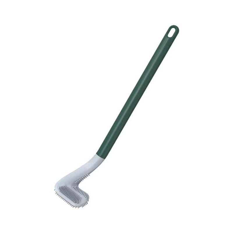 FLETIX Golf Shape Toilet Brush Cleaner L Shape Toilet Brush Golf Head Cleaner Flexible Deep Cleaning Silicone Brush for Quick & Easy Cleaning of Home, Bathroom, Wash Basin (Multicolor) (1) - Image 1