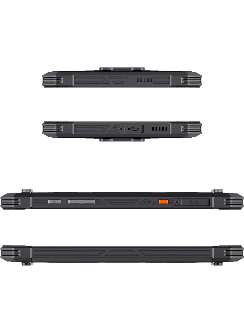 Cubot Android Tab Kingkong Mini Rugged Tablet 8.68 Inch HD+ Android 15 Tablet 6GB+10GB RAM +128GB ROM IP68/IP69K Waterproof Tab With 48MP+16MP Camera Dual SIM 4G -Black - Image 3