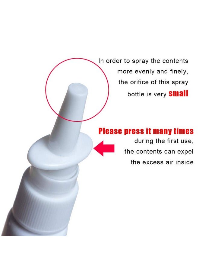 6 Pcs (20Ml/0.67Oz) Amber Round Empty Glass Nasal Spray Bottle With Press Spray Head Refillable Portable Fine Mist Sprayers Containers Pot Travel Sub Bottling For Colloidal Silver Saline - pzsku/ZD133167C9E029742823AZ/45/_/1734437844/bb9fbfde-559b-46c9-8f6d-7ea2dad377d7