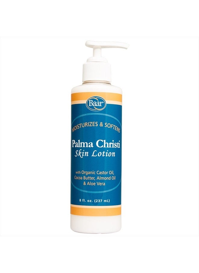 baar Palma Christi Skin Lotion - Organic Castor Oil, Cocoa Butter, & Aloe Vera, 8 fl. oz.  - Image 1