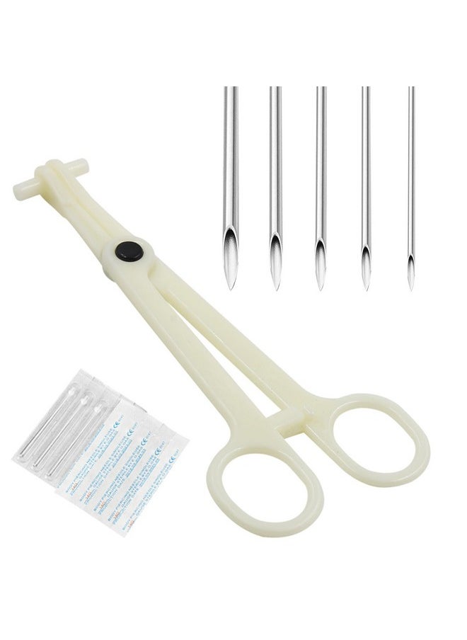 Piercing Needles With Piercing Clamps, Anghie 25Pcs Disposable Piercing Forceps And 50Pcs Mixed Ear Nose Piercing Needles 12G 14G 16G 18G 20G Set For Lip Septum Navel Ear Tongue Piercing - pzsku/ZD1335F12BA9F628D3745Z/45/_/1730727795/8363aed4-29e5-420a-a239-7a32c975ca3d