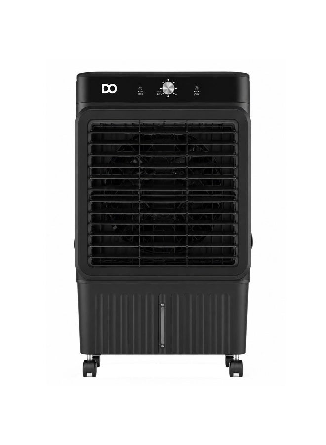 ido Evaporative Air Cooler 110L, 420W, 3 Speeds, 4 Freon Gel Packs - Black - Model AC110L-BK - Image 1