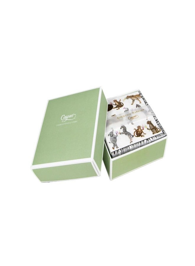Caspari Cocktails Gone Wild Boxed Cocktail Napkins - 40 Per Box - Image 4