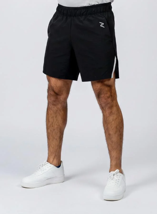 Zaecy Men's Training Shorts with Built-in Inner Shorts