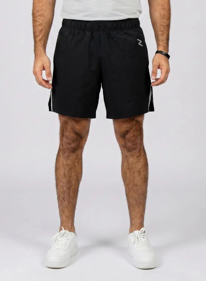 Zaecy Men's Training Shorts with Built-in Inner Shorts