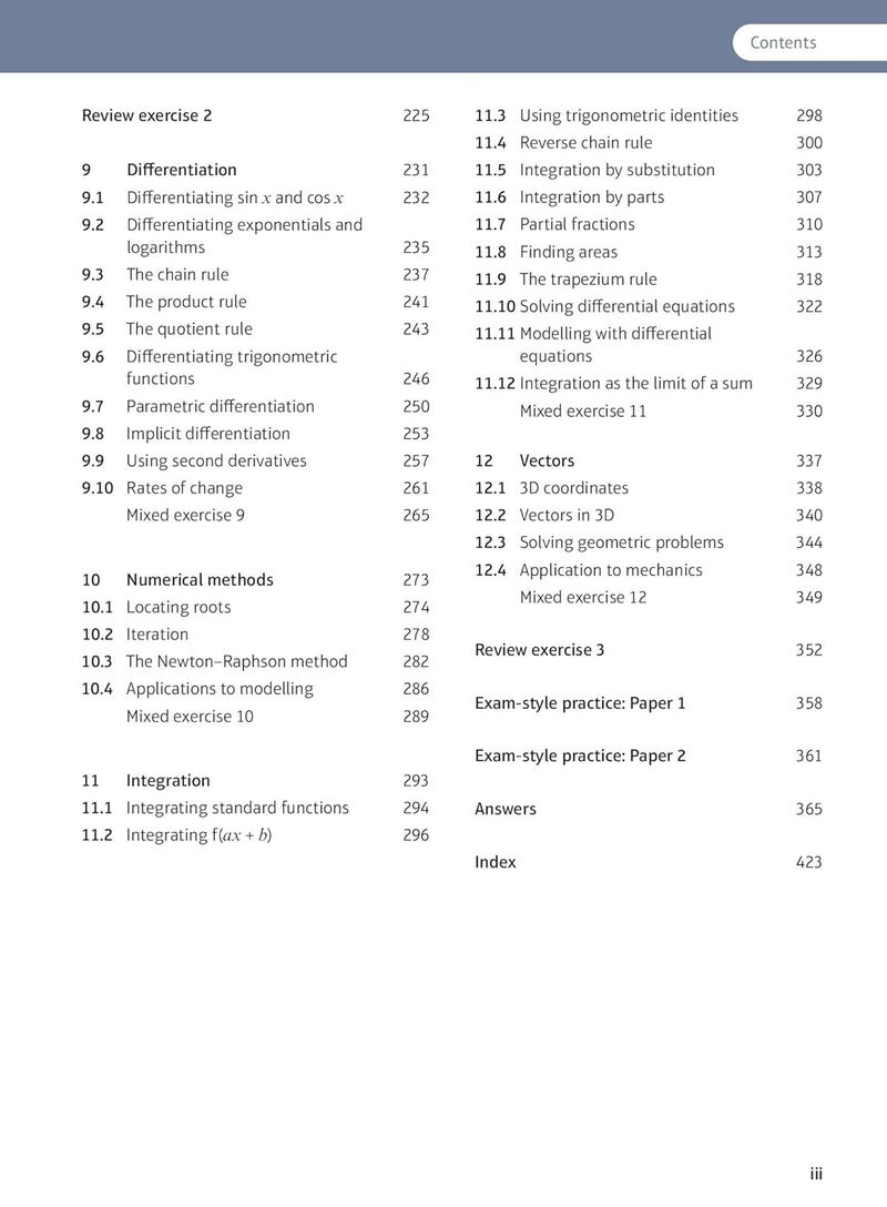 Pearson Edexcel A level Mathematics Pure Mathematics Year 2 Textbook + e-book - Image 5