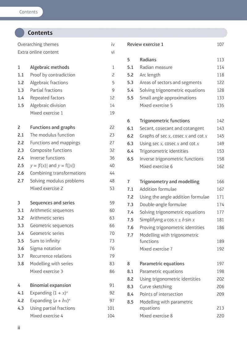 Pearson Edexcel A level Mathematics Pure Mathematics Year 2 Textbook + e-book - Image 4