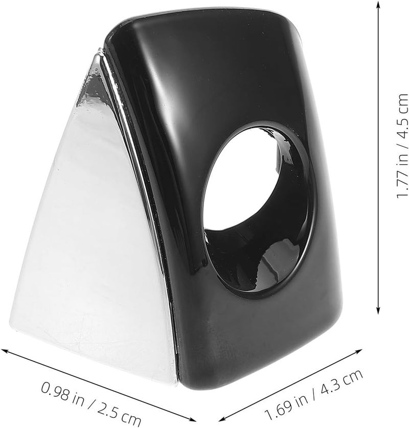 Car Door Handle Cover Left Driver Side Exterior Key Hole Trim Cap Compatible with Audi 4h1837879 Door Ding Protector Scratch Guard for Automotive Replacement Parts - Image 2