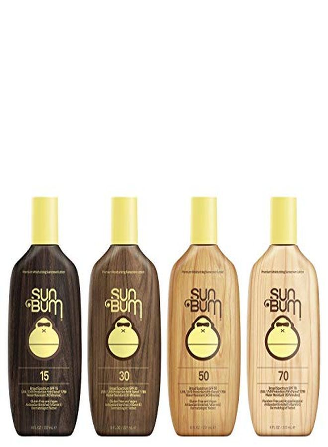 Sun Bum واقي شمس أصلي SPF 70 لوشن | نباتي وصديق للشعب المرجانية (خالي من أوكتينوكسات وأوكسيد بنزونات) واقي شمس مرطب واسع الطيف للأشعة فوق البنفسجية UVA/UVB مع فيتامين E | 8 أونصات | عبوتان - Image 2