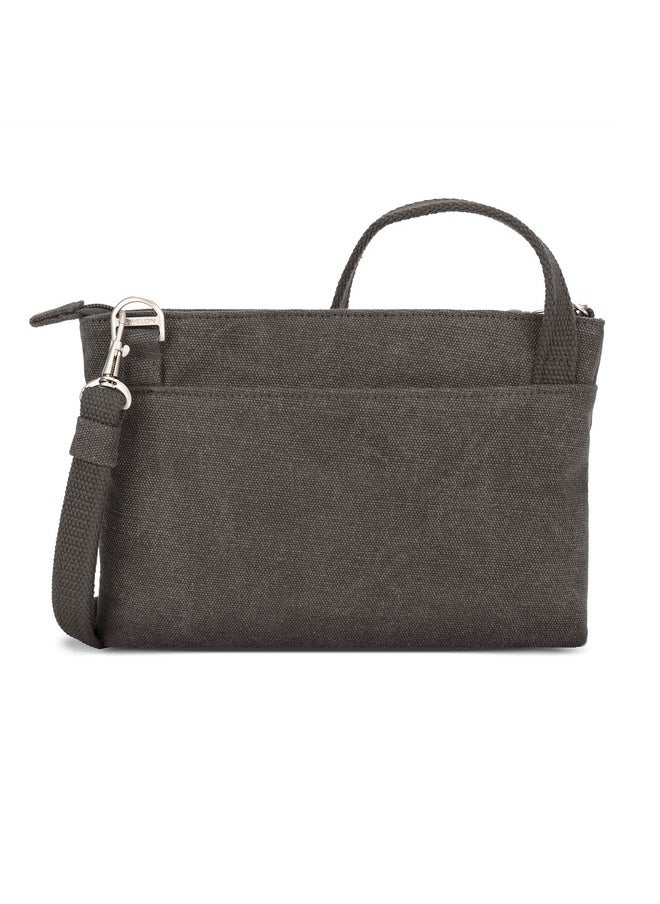 Travelon Women'S Antitheft Heritage Small Crossbody Cross Body Bag Pewter 10.5 X 7 X 2  - Image 5
