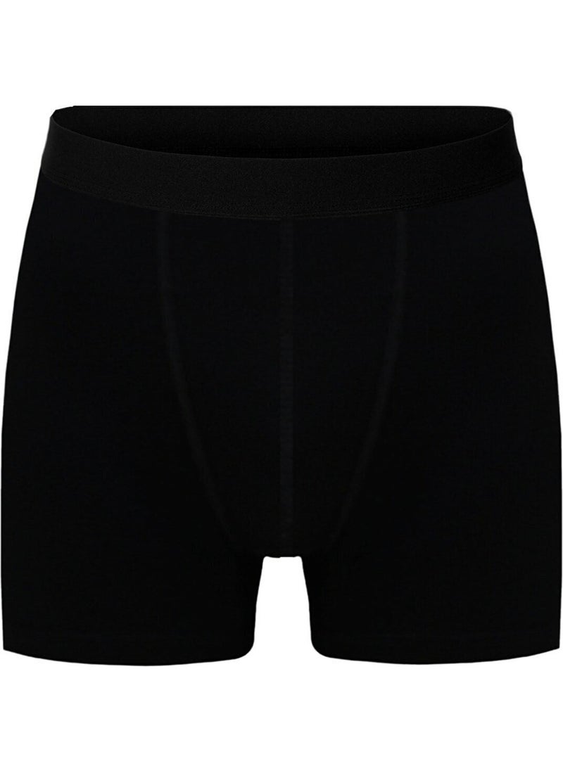 Nacar Store Men's Cotton Lycra 5 Black Boxer 5 White Undershirt 10 Pack Set  - Image 3