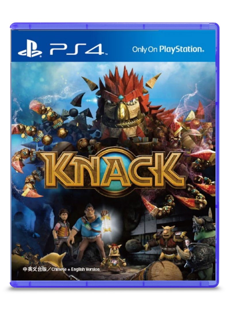 سوني إنترآكتيف إنترتيمنت Knack إصدار PS4 - لعبة أكشن ومغامرات - playstation_4_ps4 - Image 1