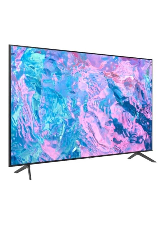 Samsung 55" Crystal UHD 4K Smart TV, Crystal Processor 4K, PurColor, HDR 10+, Tizen OS(2023),Black – UA55CU7000UXTW 55CU7000 Titan Gray - Image 1
