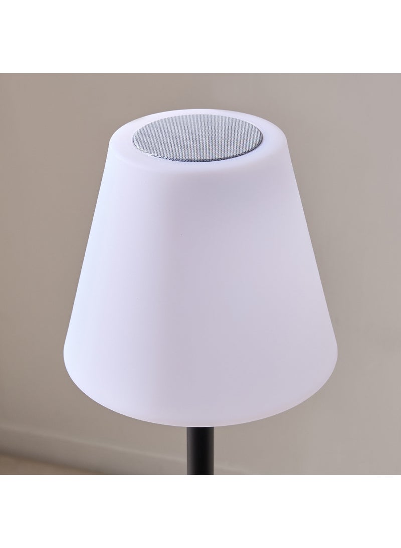Home Box Solin Waterproof RGB LED Floor Lamp with Speaker Remote 20-Hour Battery 24 x 150 x 24 cm  - Image 3