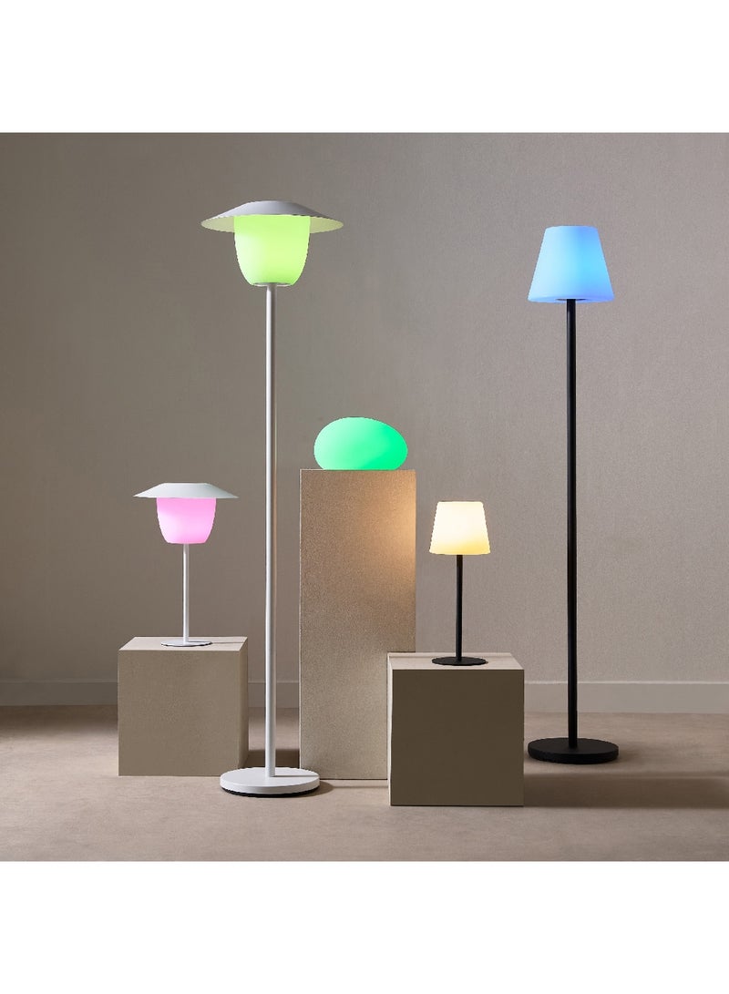 Home Box Solin Waterproof RGB LED Floor Lamp with Speaker Remote 20-Hour Battery 24 x 150 x 24 cm  - Image 5