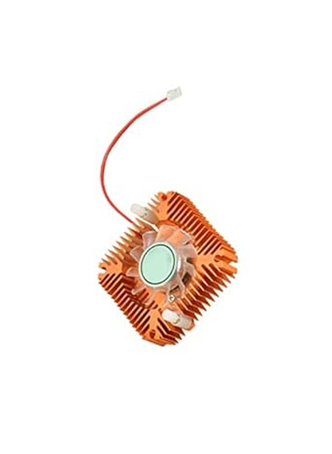 12V Gpu Fan Cooler Silent Graphic Card Air Cooling Device Pure Radiator Efficient Reduced Noise Extended Lifespan Black - Image 1